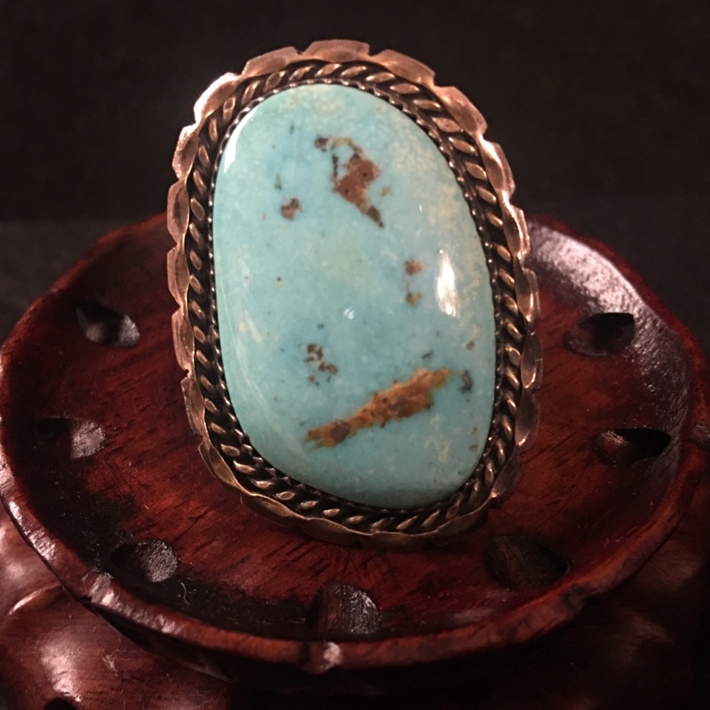 🌷SOLD 🌷Vintage large Navajo Sterling Ring